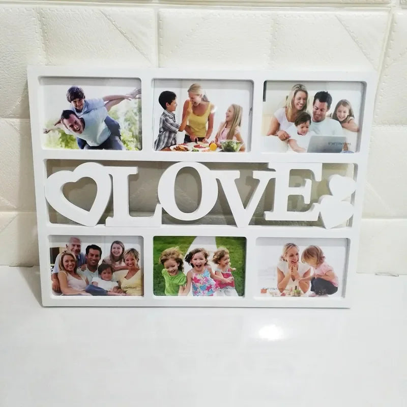 Wall-hanging Family Craft Photo Frame, Love Craft Photo Frame