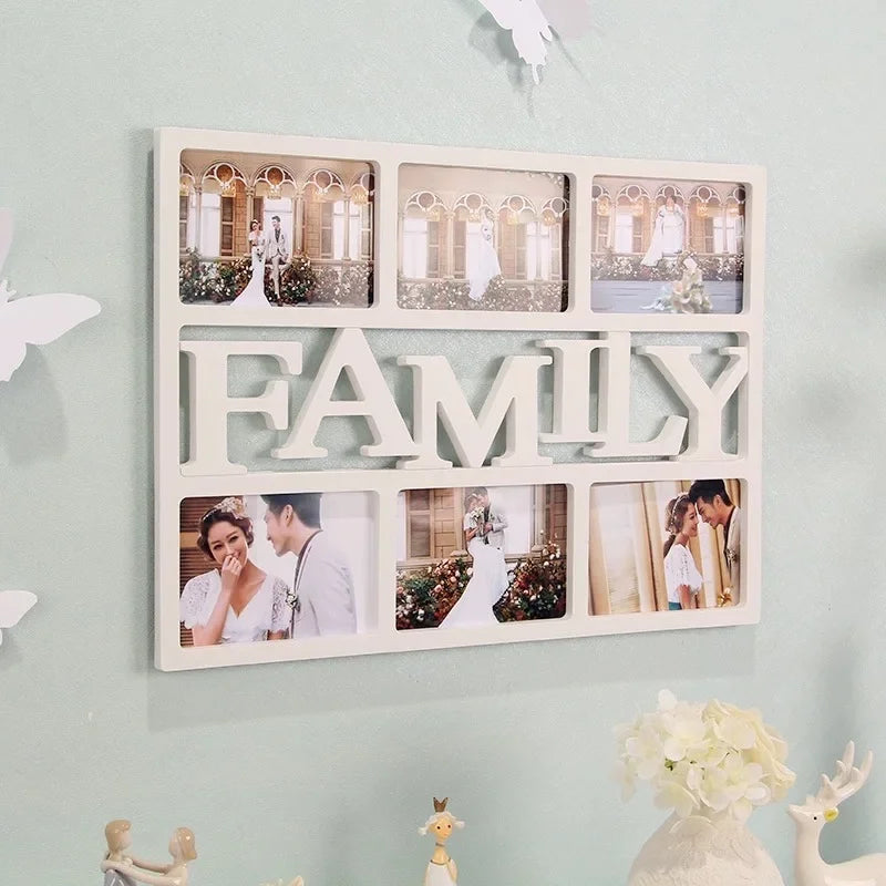 Wall-hanging Family Craft Photo Frame, Love Craft Photo Frame