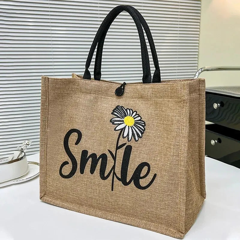 Hand-painted Tote Canvas Bag