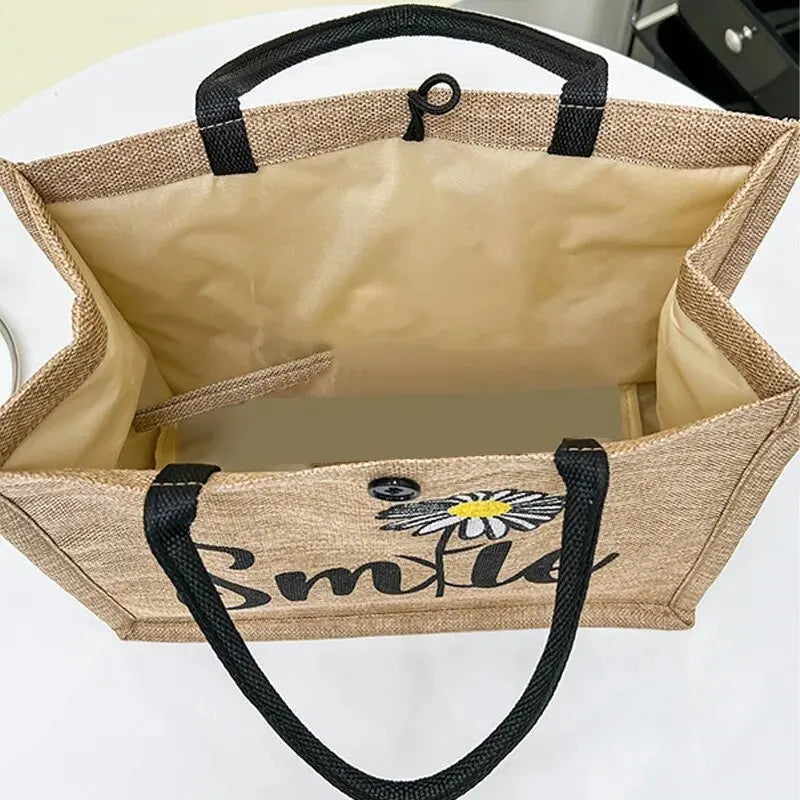 Hand-painted Tote Canvas Bag